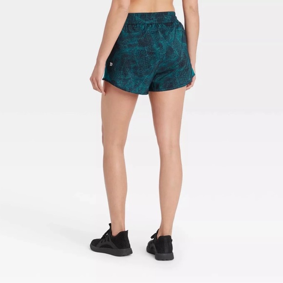 All in Motion Women’s Mid-Rise Running Short 3” Teal XXL NWT - Picture 4 of 9